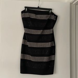 Sparkly strapless forever 21 dress 🤩